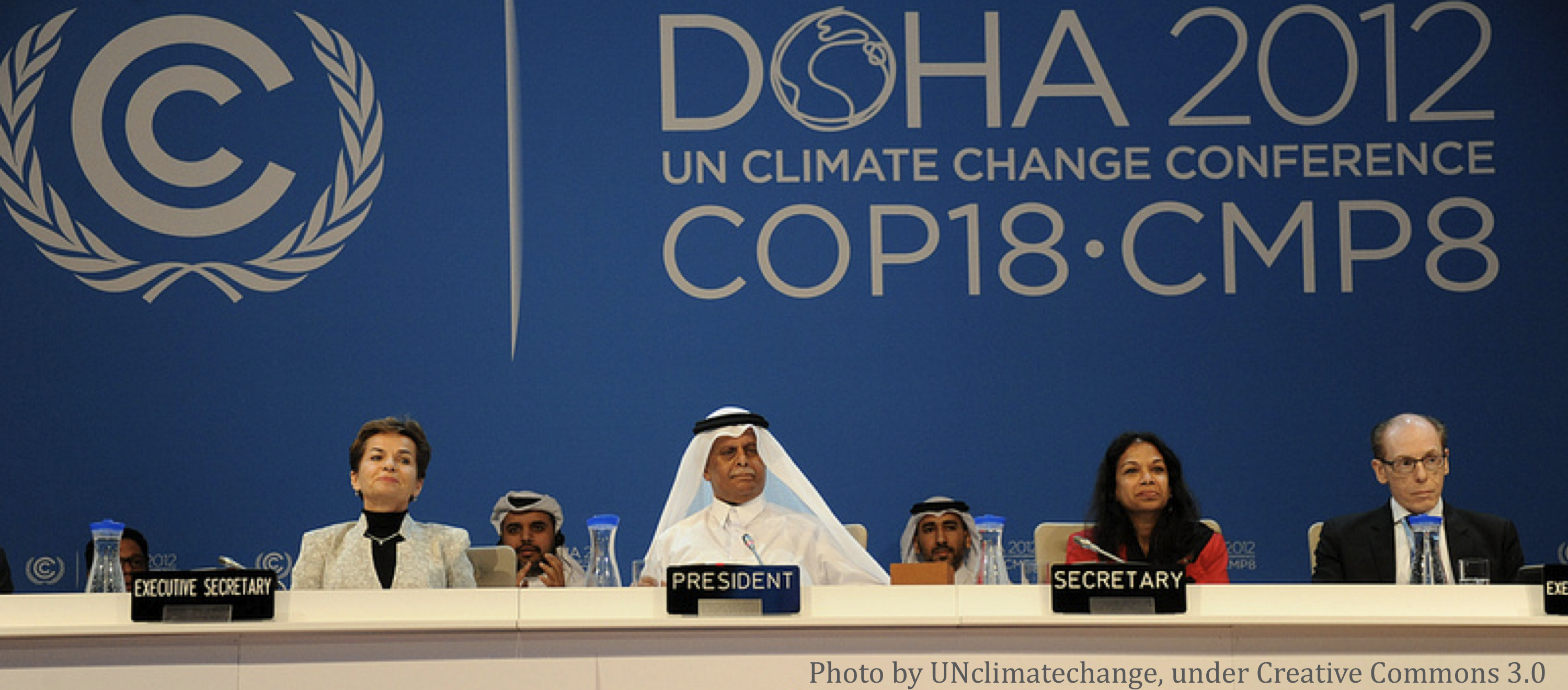 COP18 climate change conference. Doha, Qatar