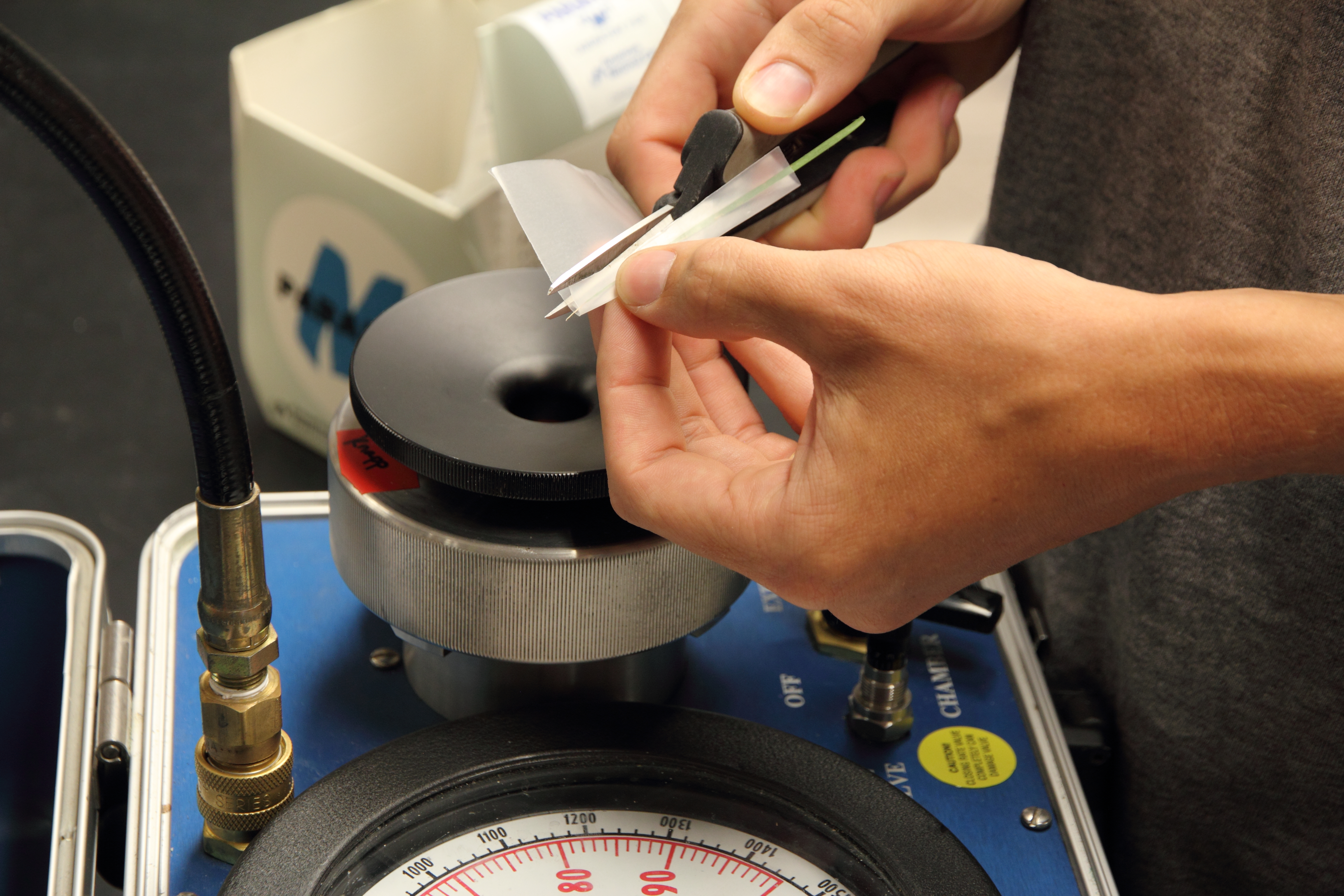 wrapping leaf blades in parafilm before measuring xylem water potentials