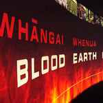 Movie caption: Blood Earth Fire
