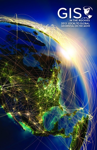 Photo of GIS in the Rockies conference program, 2013