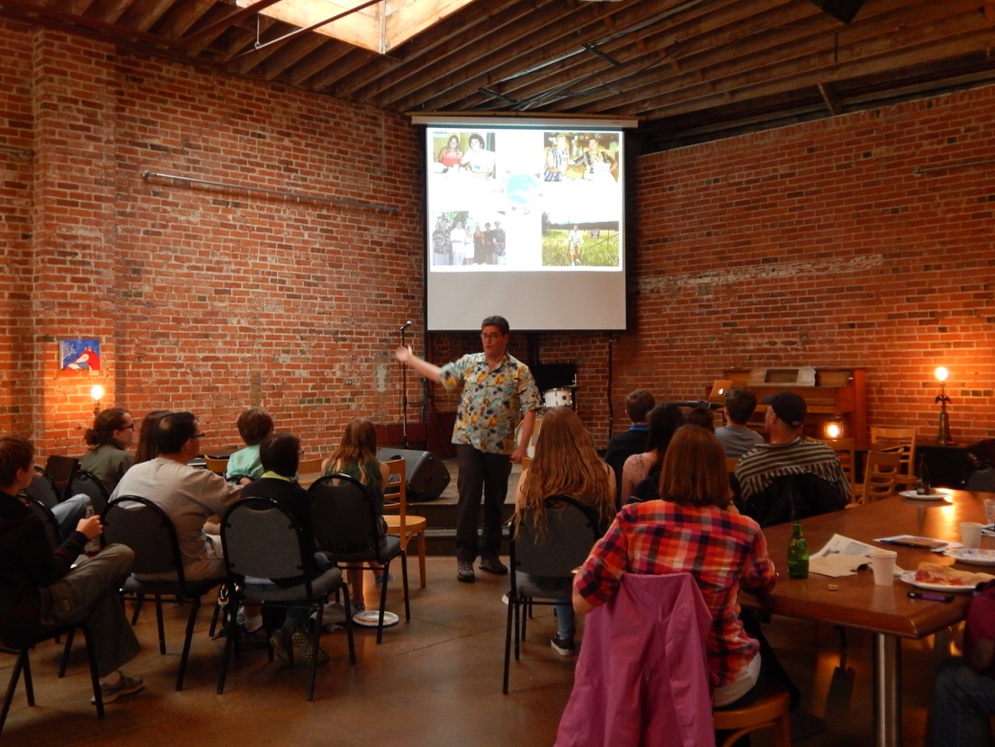 Teen Science Café speaker Dr. Tom Stohlgren