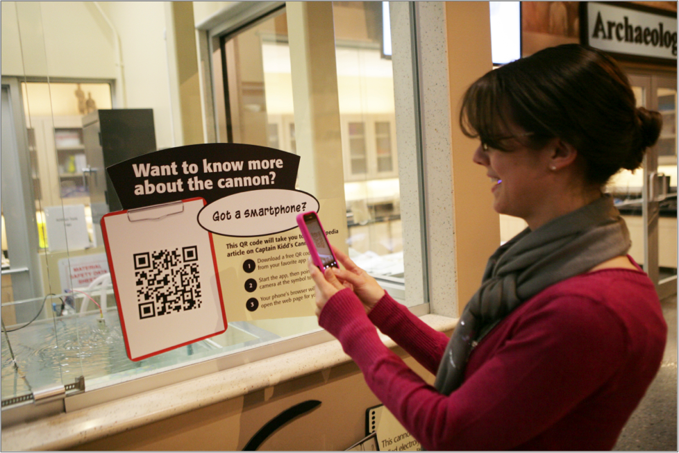 Science becomes interactive and portable with QR codes at the Children’s Museum of Indianapolis
