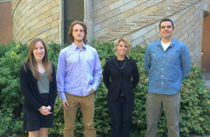 NASA DEVELOP team members Stephanie Krail, Oliver Miltenberger, Chandra Fowler and Darin Schulte