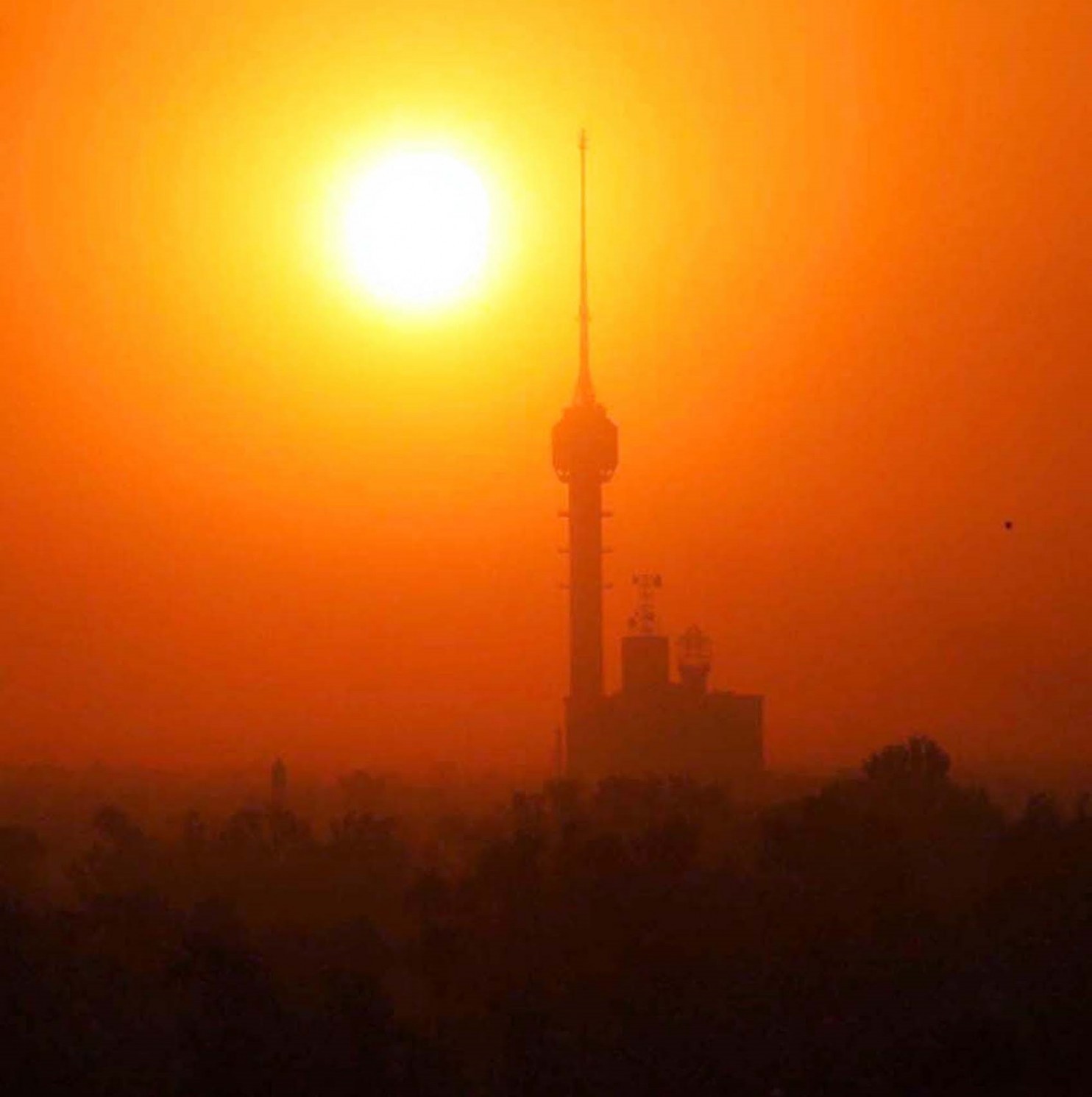 Sunset in Baghdad