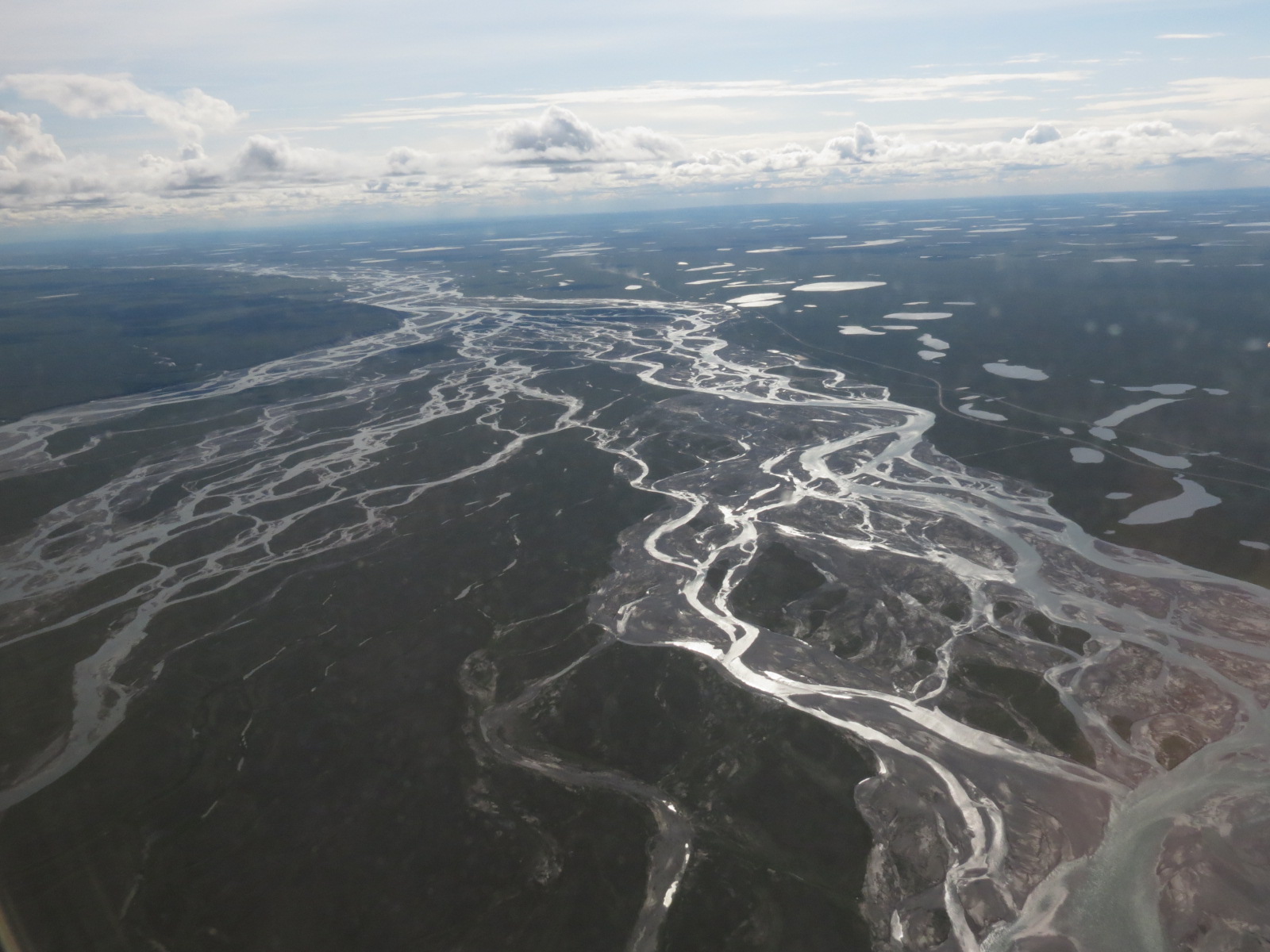 Water system from aerial view.