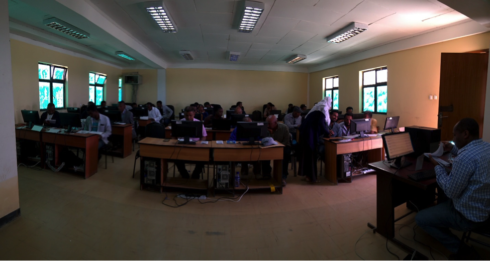 Thirty-two participants completed the two-week workshop at The Institute of Geo-information & Earth Observation Sciences (I-GEOS), Mekelle University and earned certificates