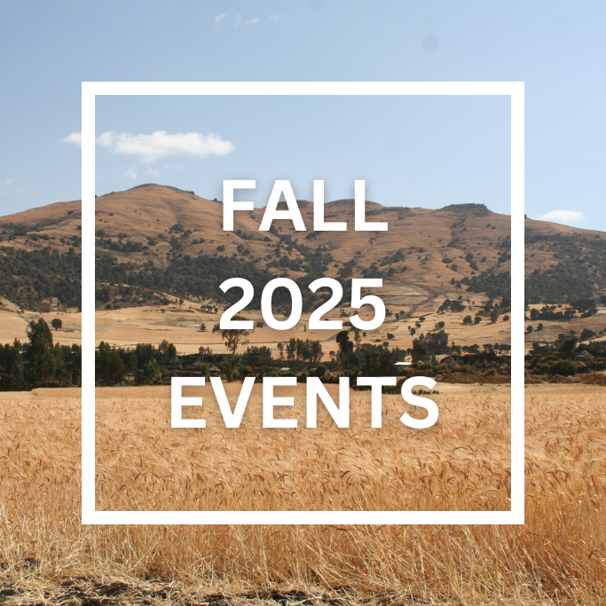 Fall Events announcement for 2025